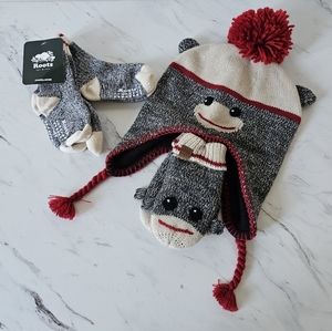 Roots Toddler Cabin Monkey Gift Set with Socks 12-24 months